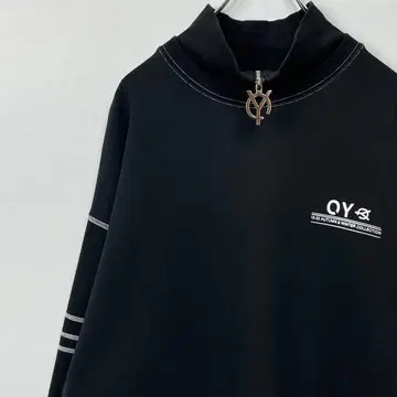 OY 하프 지퍼 맨투맨