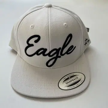 Eagle Snapback 캡 / 화이트 / 택 포함 새상품