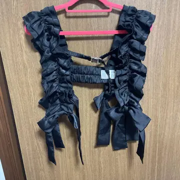 쥬에티 리본 하네스 블랙 jouetie