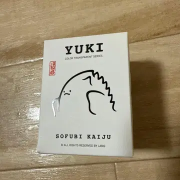 미개봉 POPMART YUKI COLOR TRANSPARENT