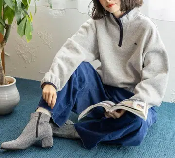 niko and - [ POLO BCS ] 하프 ZIP 스웨트 그레이