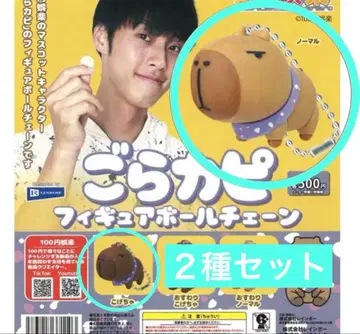 100엔 오락 고라카피 볼 체인 노멀 코게챠 2종 세트