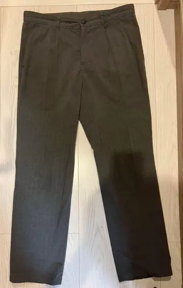 [ 주말 한정 가격 ] LOUNGE LIZARD 슬랙스 팬츠 다크 그레이