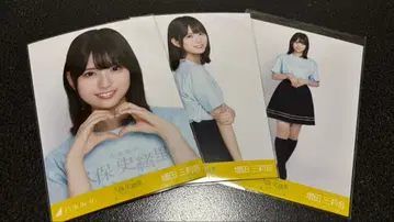 노기자카46 브로마이드 쿠보 시오리 졸업 콘서트T셔츠 컴프 마스다 미리오