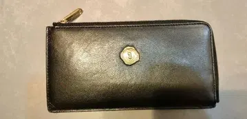 산 히데아키 미하라 지퍼 장지갑