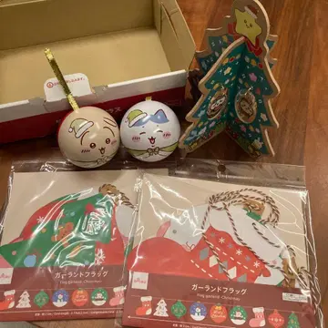 치이카와 (먼작귀) 하치와레 크리스마스 오너먼트 세트