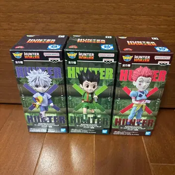 HUNTER x HUNTER 월드 컬렉터블 피규어 3종!!