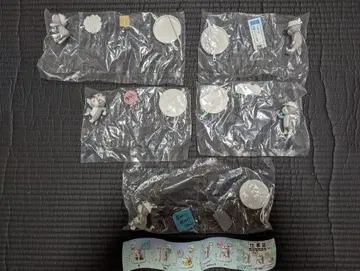 일하는 고양이 미니 피규어 컬렉션 마스크 포함 전 5종 컴플리트