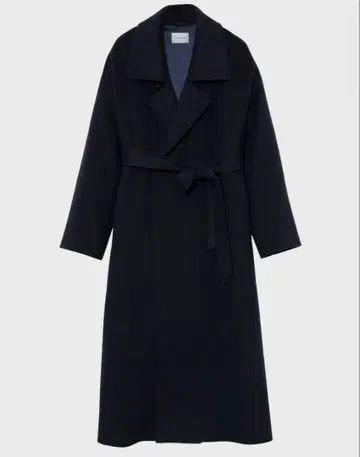 r 프릿 래글런 롱 코트 네이비 M 스터링 루어