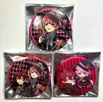 기사X KnightX 테루토군 캔뱃지 바우군 쿠키