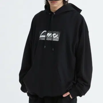 LMC./로고 후드티/블랙/한국 후디/XL 사이즈
