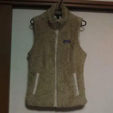 patagonia 여성 플리스 베스트 베이지