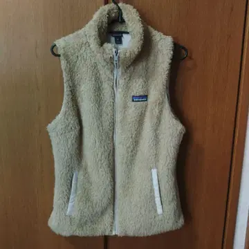patagonia 여성 플리스 베스트 베이지