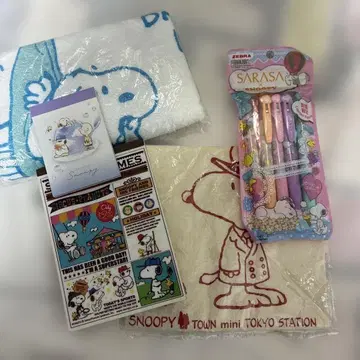 스누피 굿즈 미니 세트