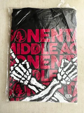 맥시멈 더 호르몬 면면면 셔츠 장년대 사이즈 XXL