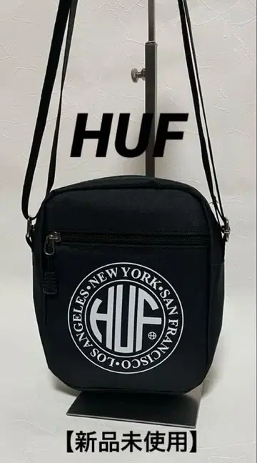 HUF [허프] 사코슈 원숄더백 블랙