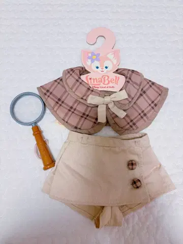 디즈니 시 리나벨 봉제 인형 코스튬 탐정 초기