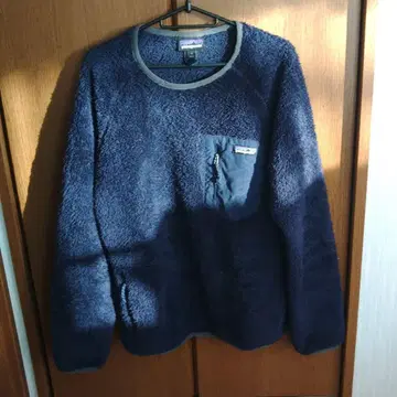 patagonia 네이비 플리스 자켓 S 로스 가토 크루