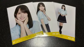 노기자카46 브로마이드 쿠보 시오리 졸업 콘서트T셔츠 컴프 카키 하루카