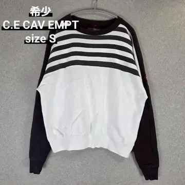 레어 C.E CAV EMPT 보더 로고 맨투맨 트레이닝복