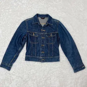 다크 네이비 Lee Lee 복각판 삼각형 택 데님 자켓 사이즈 36