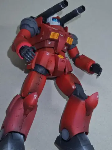 라미엘 님 HG-건캐논+스레가 짐 전 도색 완성품