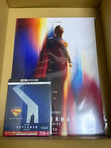 슈퍼맨 스틸북 사양 4K UHD 특전 포함