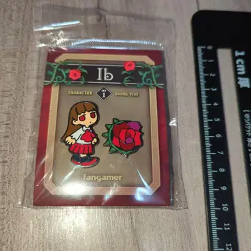 팬 게이머 이브 ib 핀 배지 빨간 장미 핀즈 미사용품