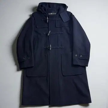 UNIQLO +J 유니클로 오버 사이즈 더플 코트 울 네이비