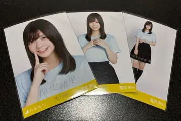 노기자카46 브로마이드 쿠보 시오리 졸업 콘서트T셔츠 컴프 토미사토 리나