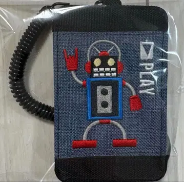 근육맨 스테카세킹 패스 케이스 카라비너 포함