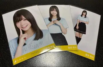 노기자카46 생사진 쿠보 시오리 졸업 콘서트T셔츠 컴프 토미사토 나오