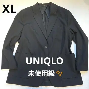 [ 미사용급 ] UNIQLO C 릴랙스 테일러드 자켓 블랙 XL