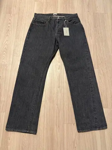 사이즈 34 시오타 뉴 스트레이트 데님 미디엄 그레이