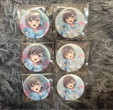 뱅드림! 타카마츠 토우 빌리지 반 캔뱃지 6개 세트