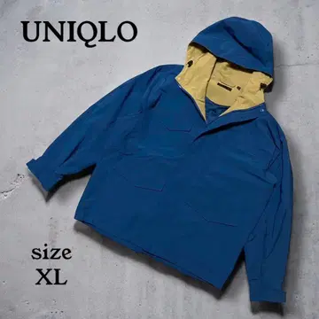 [ UNIQLO ] 유틸리티 후드티 XL 바이컬러