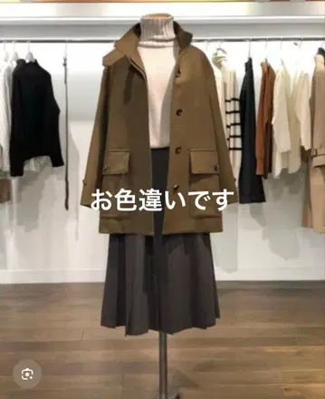 새상품급 마가렛호웰 MILD SERGE 네이비 코트