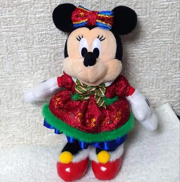 디즈니 미니 2025 크리스마스 인형 배지