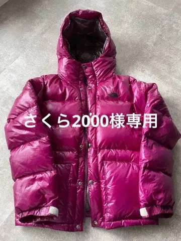 THE NORTH FACE 퍼플 다운 자켓