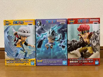 원피스 월드 컬렉션 SPECIAL 최악의 세대 키드 로우 루피 3종