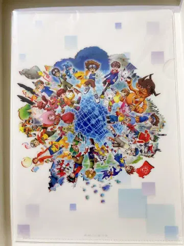 디지몬 어드벤처 전시회 클리어 파일