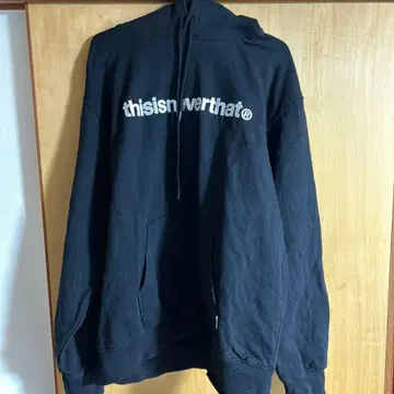 thisisneverthat 블랙 후드티