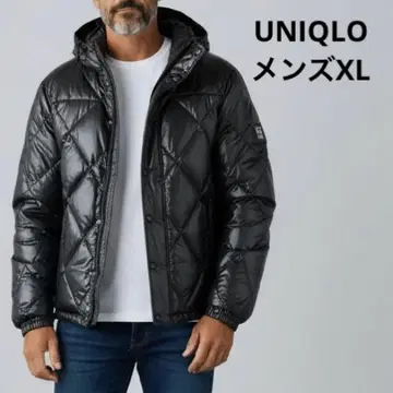 유니클로 다운 자켓 남성용 XL