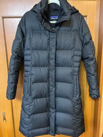 Patagonia 다운 위드 잇 블랙 다운 코트 L