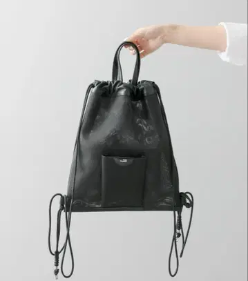 THE PURSE 더 퍼스 TULLE KNAPSACK 냅색