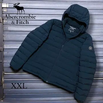 새상품급 Abercrombie & Fitch 다운 자켓 XXL 네이비