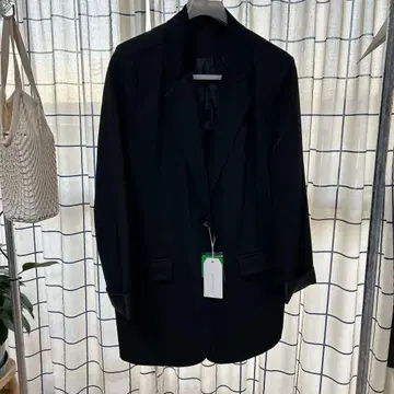 SELECT MOCA 미사용 블랙 테일러드 자켓