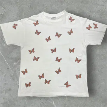 90s rel-e-vant products 올 패턴 버터플라이 USA제