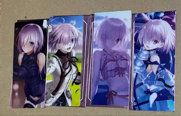 FGO 최종 재림전 편성풍 카드 마슈 4장 세트