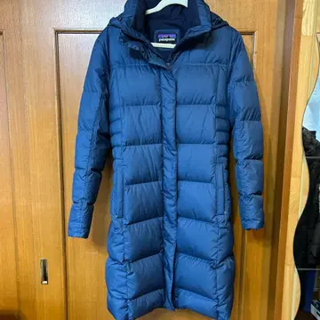 Patagonia 다운 위드 잇 네이비 다운 코트 L